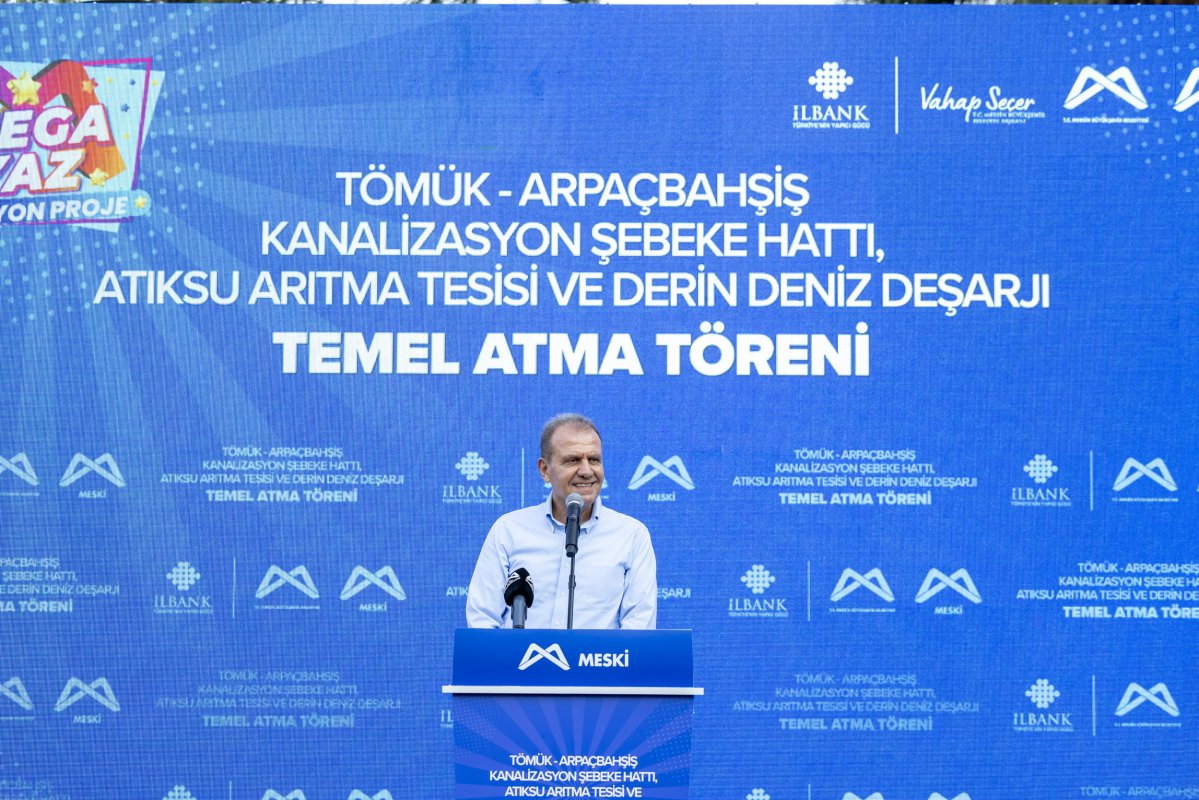 Meski’nin Dev Altyapı Yatırımının Temeli Erdemli’de Atıldı
