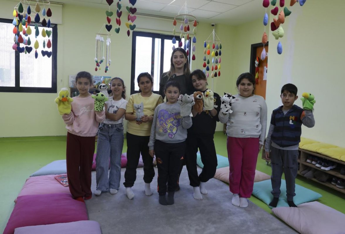Mersin Büyükşehir'den Çocukların Gelişimine "Masalsı" Bir Hizmet
