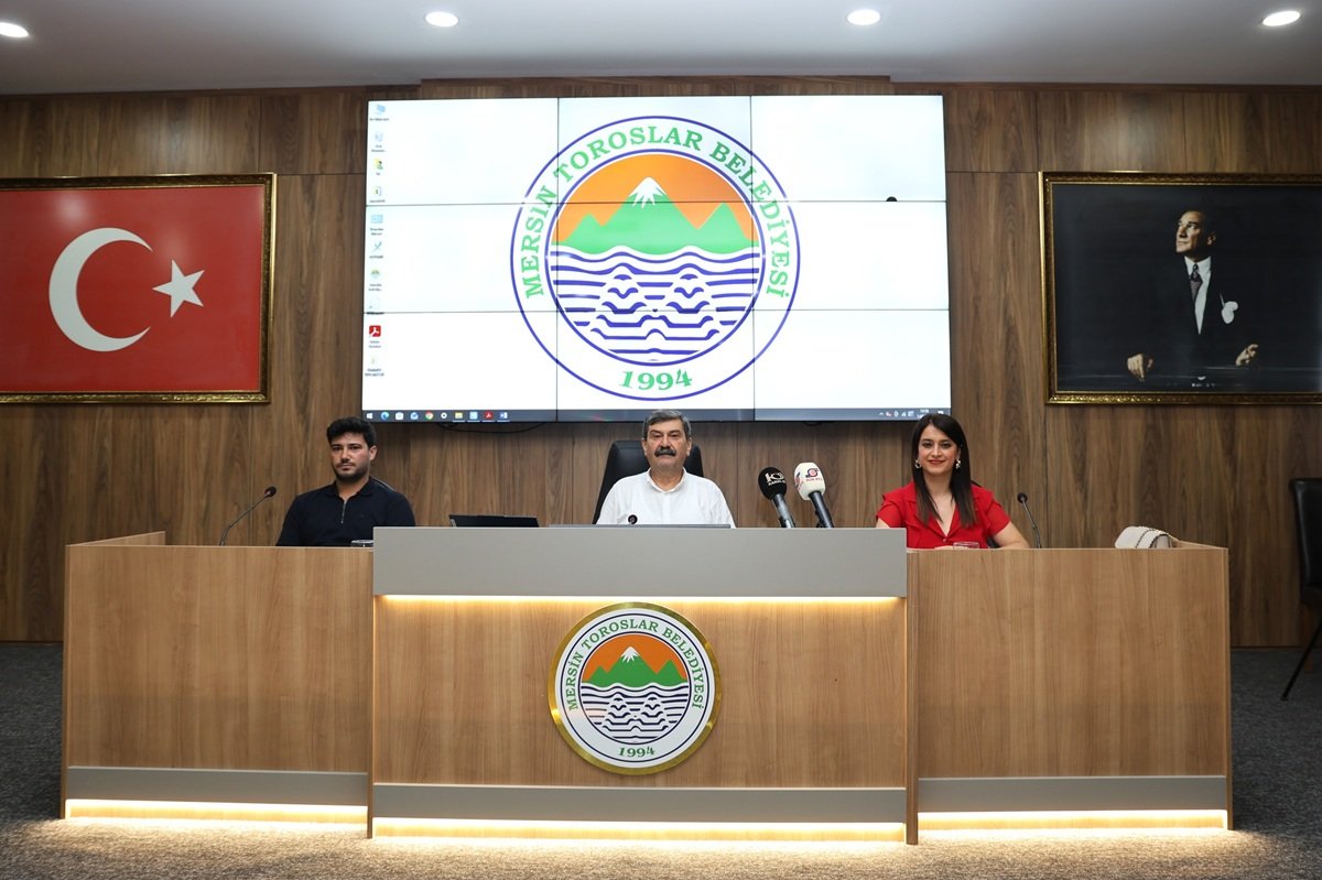 TOROSLAR BELEDİYE MECLİSİ TEMMUZ AYI TOPLANTISI GERÇEKLEŞTİ