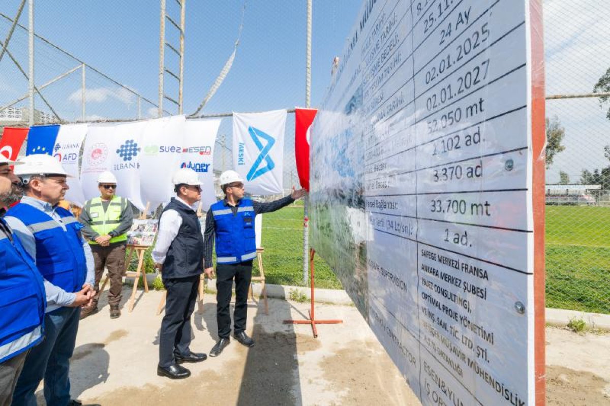 Mersin Büyükşehir Belediyesi Mersin'in Altyapı Sorununu Tarihe Gömecek Projenin %75'ini Tamamladı