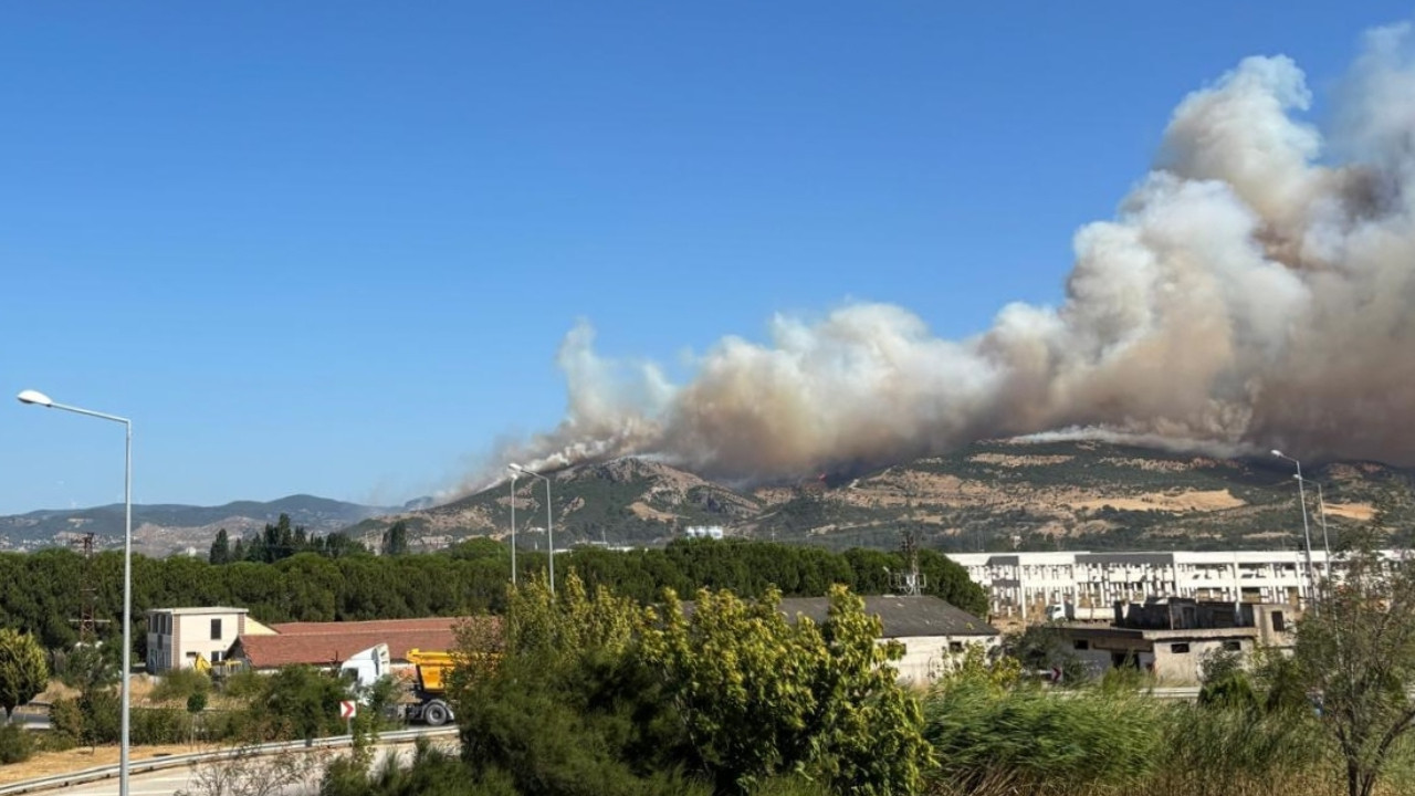 Çanakkale'de orman yangını! Ekipler havadan ve karadan müdahale ediyor