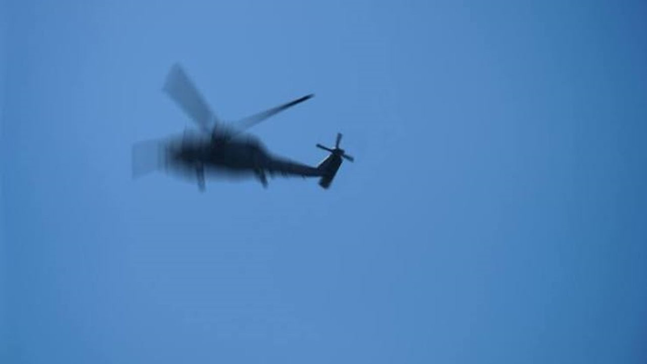 Giresun'da helikopter düştü!