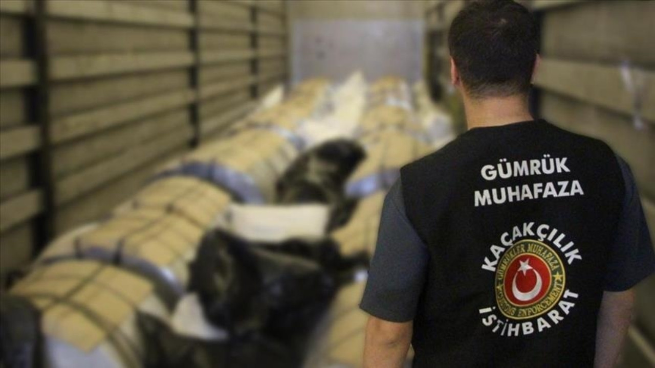 Gümrüklerde dev operasyon! 34 milyarlık kaçakçılık engellendi