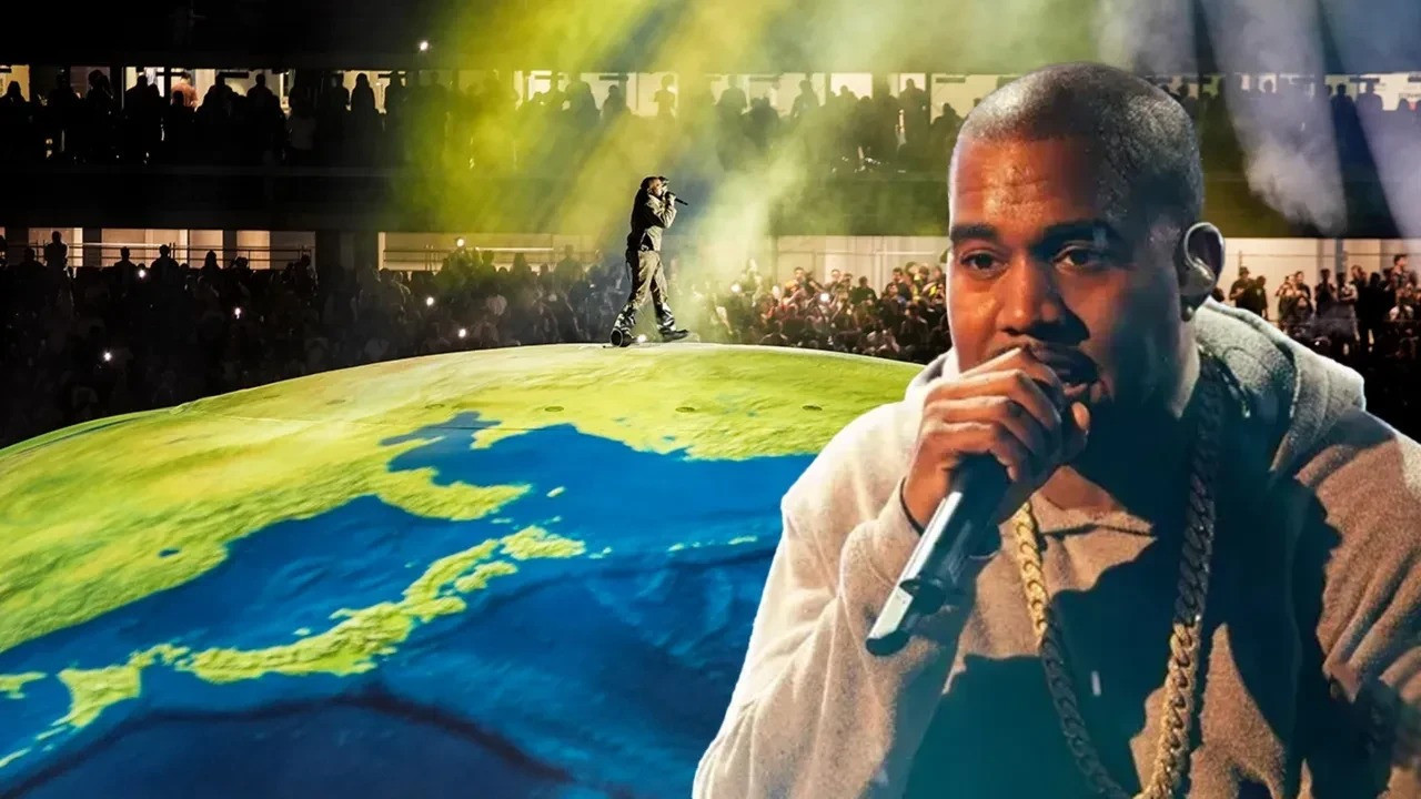Kanye West İstanbul'da tarih yazdı! Atatürk Olimpiyat Stadyumu'nda 118 Bin kişilik canlı yayın rekoru