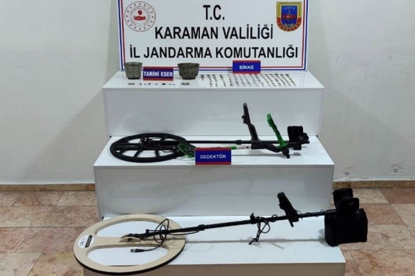 Karaman’da 39 aranan şahıs yakalandı, çok sayıda kaçak ve tarihi eser ele geçirildi