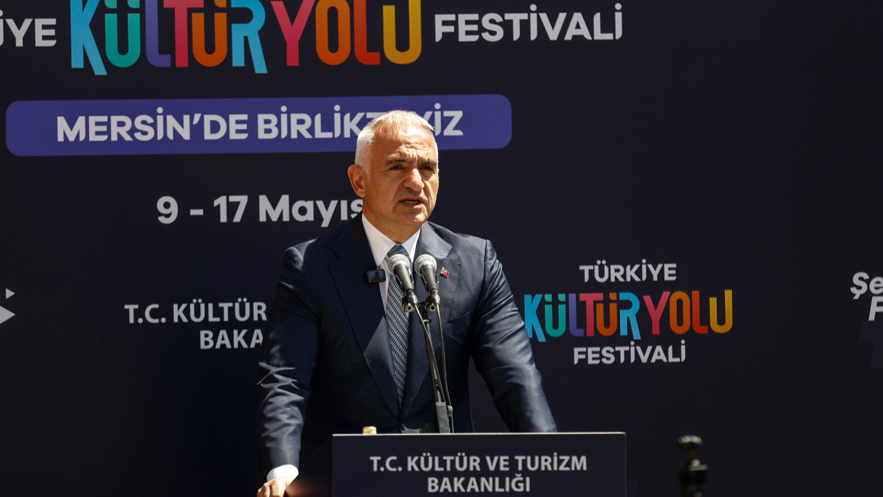 Kültür ve Turizm Bakanı Ersoy, Mersin Kültür Yolu Festivali'nin açılışında konuştu: 