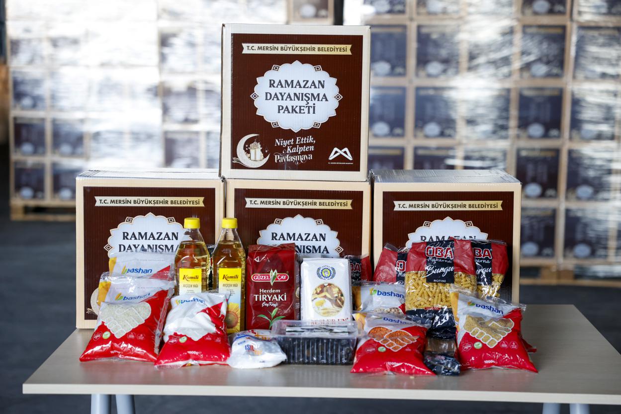 Mersin Büyükşehir’in ‘Ramazan Dayanışma Paketi’ Dağıtımları Başladı