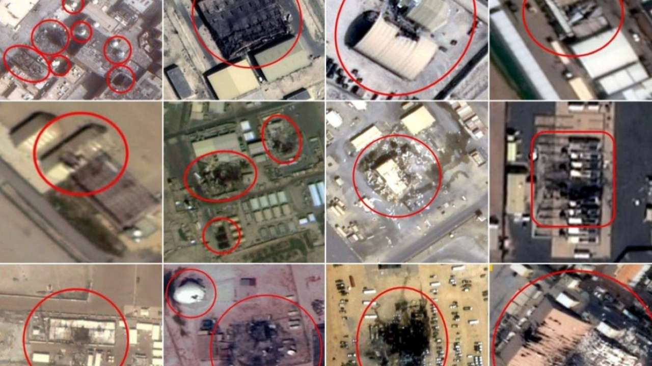 Pentagon sustu, uydular konuştu: ABD Üslerinde 228 bölge yerle bir!