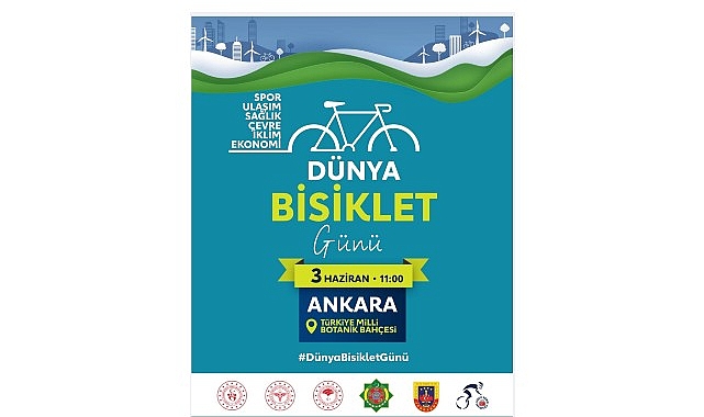 Türkiye Bisiklet Federasyonu Türkiye'yi bisiklete binmeye davet ediyor