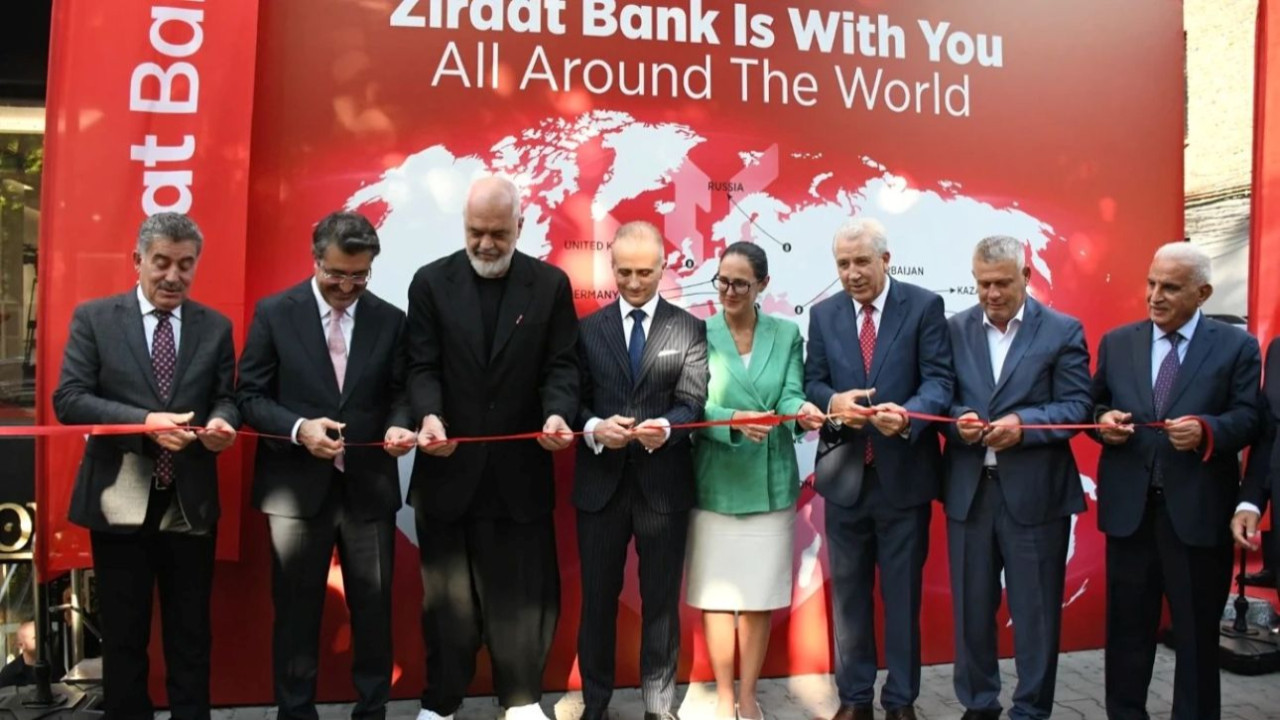 Ziraat Bankası Arnavutluk Tiran'da bir şube açtı